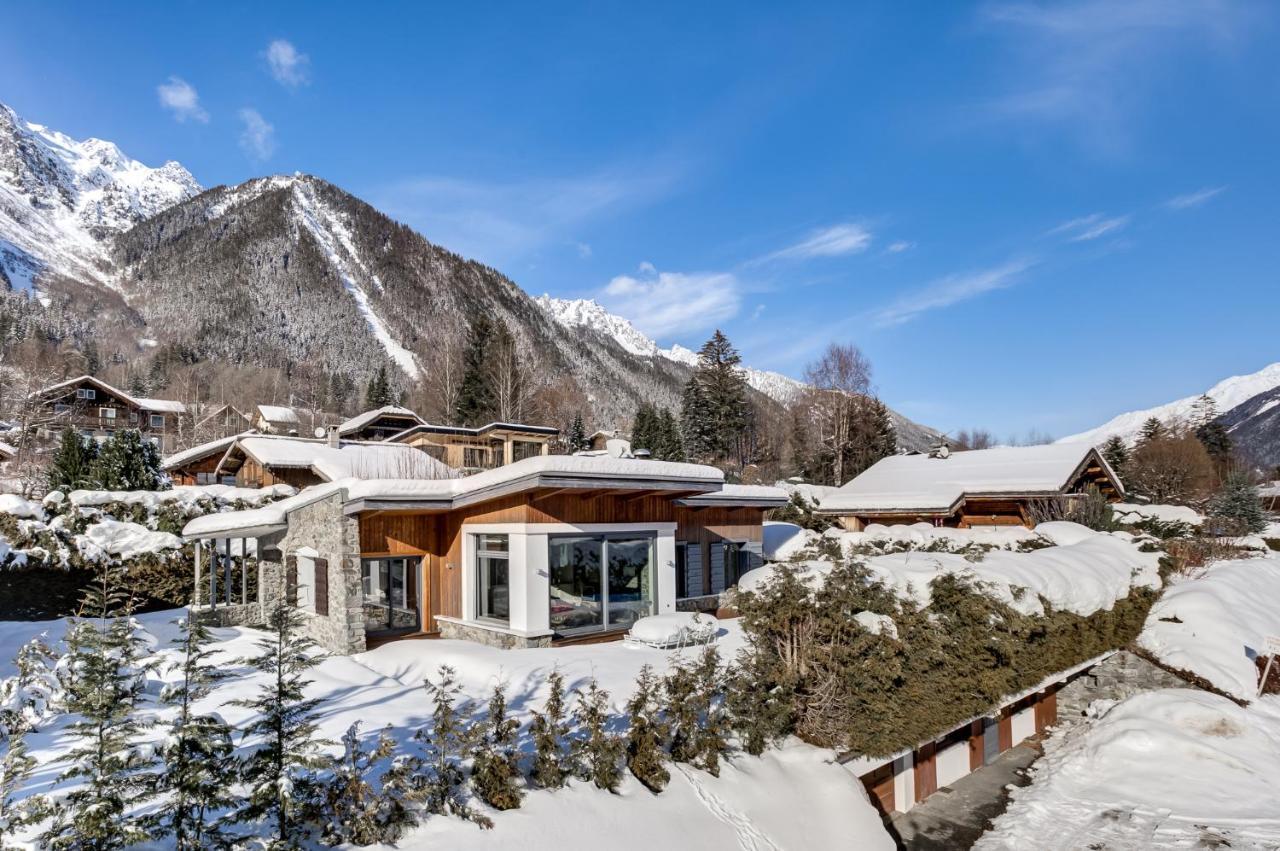 Chalet Safari. Face Au Mont-Blanc. Chamonix Exterior foto